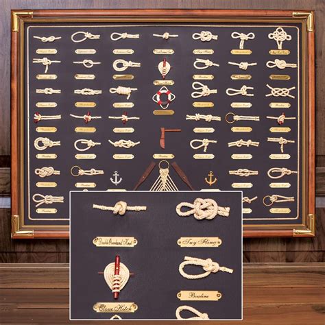 Nautical Knots Hanging Board Refresh Your Memory On All The Intricate