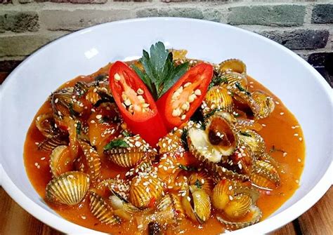 Resep Kerang Dara Saus Padang Oleh Tya Kitchen Cookpad