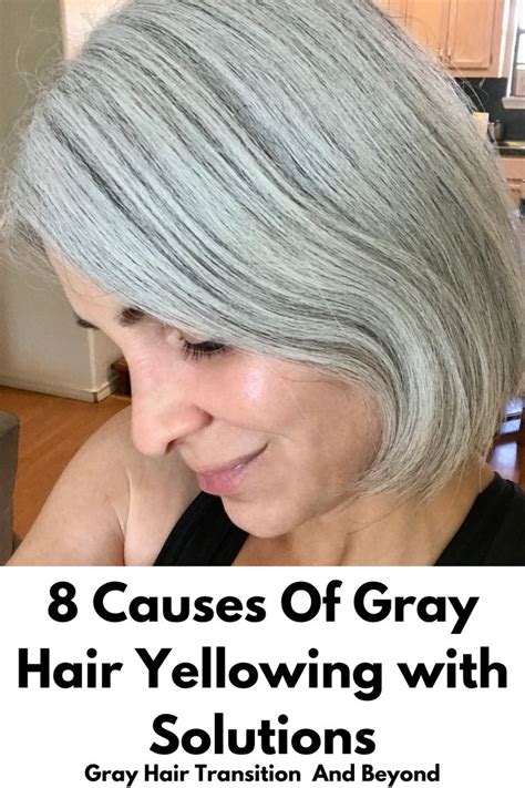 Prevent And Remove Yellow With The Tips Natural Gray Hair Silver Grey Hair Dye My Hair