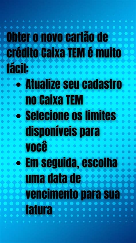 Cartão De Crédito Caixa Tem Veja Como Conseguir