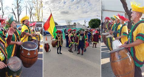 Candombe de Ensenada para toda la región con Tambores Tintos Fuerte