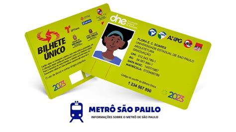 Tipo De Bilhete - Bilhete Único SP 【2026】 | Metro São Paulo