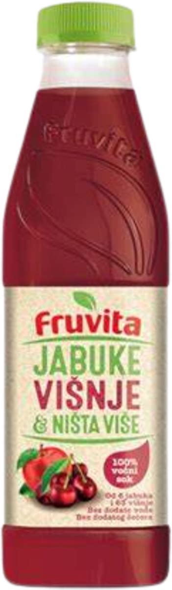 Fruvita Voćni sok od jabuke i višnje 330 ml kupujte online po uvijek