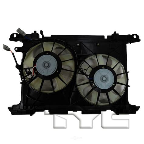 Tyc Dual Radiator Condenser Fan Assembly 2011 2016 Scion TC 2 5L