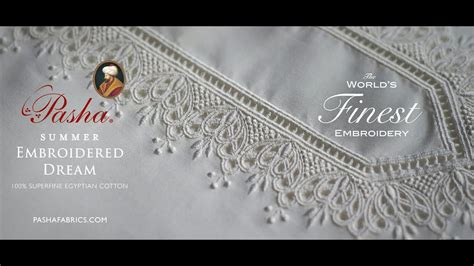 Pasha Fabrics Embroidered Dream Flawless Embellishment Youtube