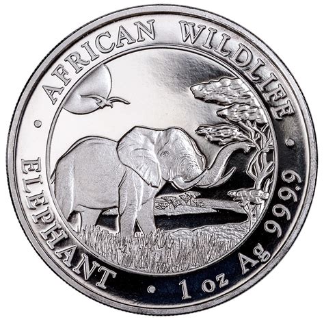 Buy Somalia Oz Silver Elephant Bu Monument Metals