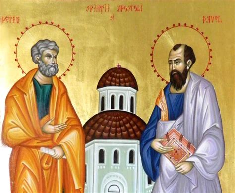 Saint Peter And Saint Paul Apostles And Martyrs In Europe Basilicaro