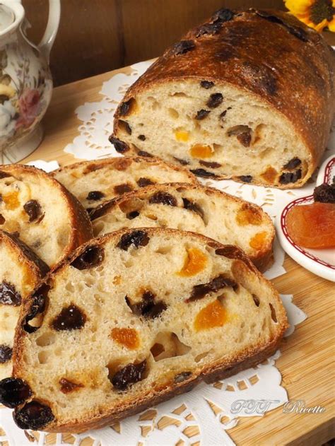 Pane Dolce Con Lievito Di Kefir D Acqua E Frutta Secca Ptt Ricette