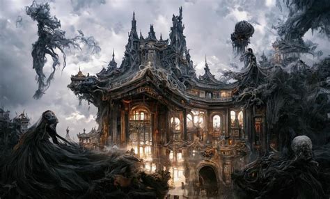 Artstation Necropolis Artworks