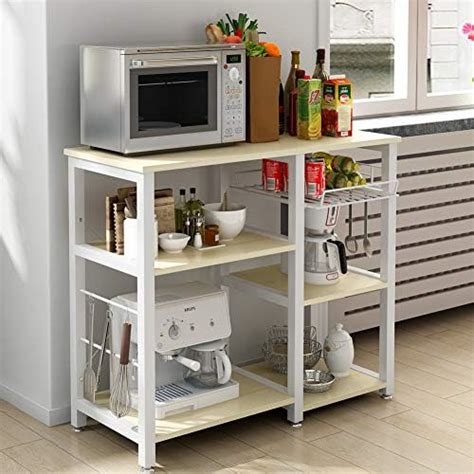 Dlandhome Scaffale Cucina Salvaspazio Supporto Per Microonde E Forno Mensola Cucina Per