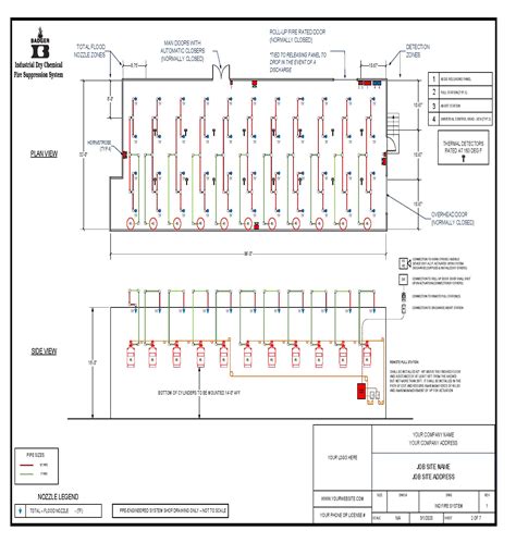 Fire Sprinkler Head Drawing