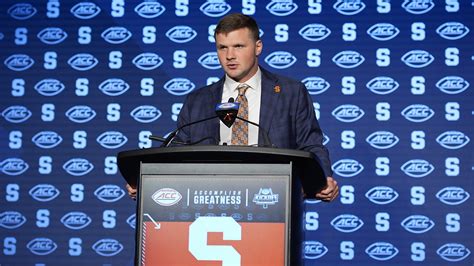 Syracuse S Kyle Mccord Gets Real About Winning On Same Day Of Ohio