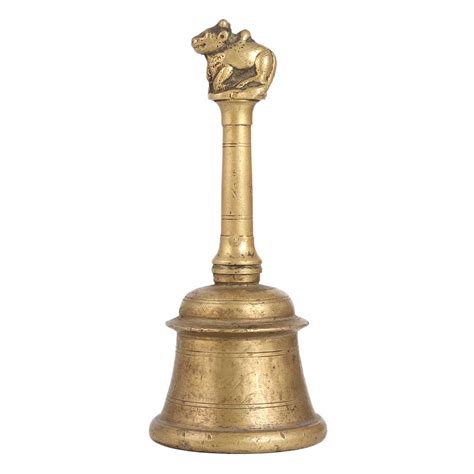 Handcrafted Brass Bell For Hindu Rituals