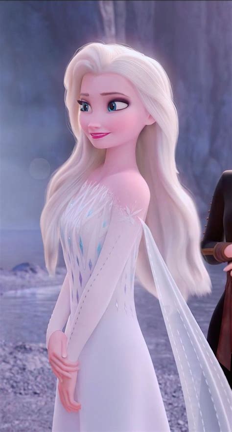 The Frozen Princess And Prince Are Standing Next To Each Other