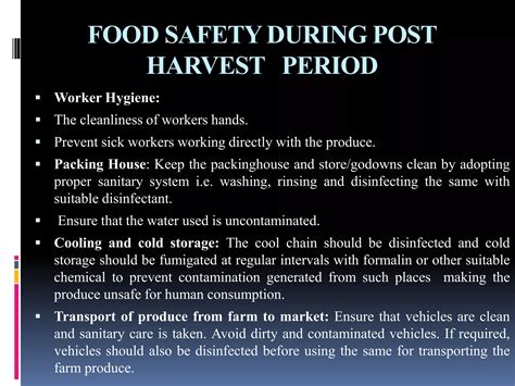 Food Safety Management Systems Fsms Ppt