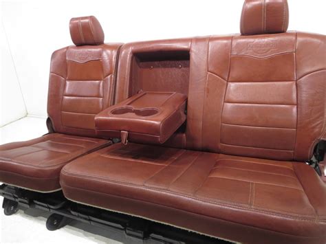 Replacement Ford Super Duty F250 F350 Oem King Ranch Leather Rear Bench