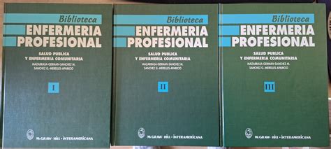 BIBLIOTECA ENFERMERIA PROFESIONAL SALUD PUBLICA Y ENFERMERIA