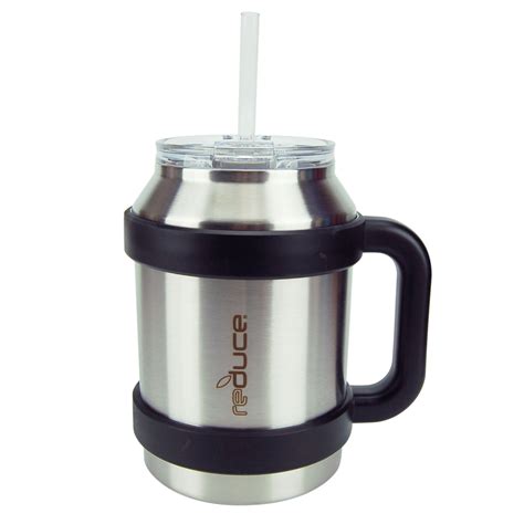 Reduce Tumbler Oz Stainless Steel Tumbler With Straw Lid And Easy