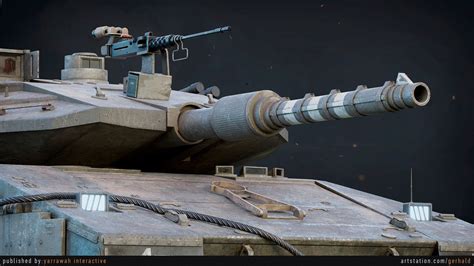 3D Model Leopard 2A7 And Merkava Mk 4 Advanced Blueprint Combo Pack