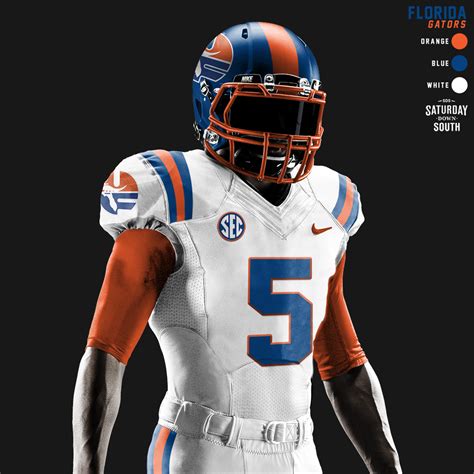 Original uniform concepts for the Florida Gators - Saturday Down South