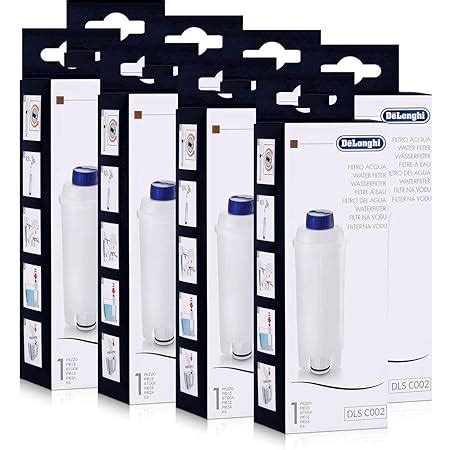 Delonghi Lot De Filtres Eau Adoucisseurs Pour Machines Caf