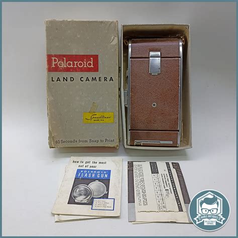 Cameras Large Original Vintage S Boxed Polaroid Model First