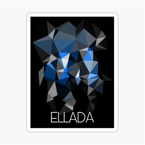 "ELLADA National flag design" Sticker for Sale by Ortaboy | Redbubble