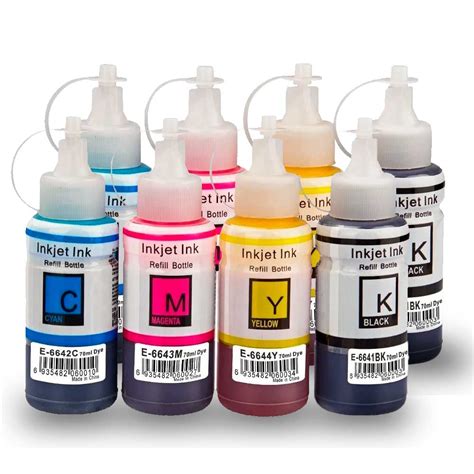 Pack Juegos Tintas Refill Ink T Ep Alt Toner Y Tintas