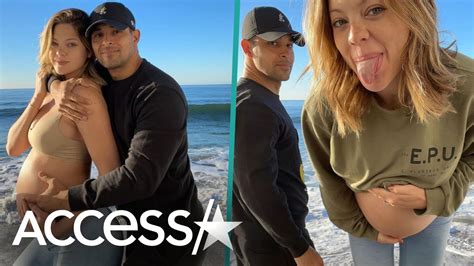 Wilmer Valderrama Kisses Fiancée Amanda Pachecos Baby Bump YouTube