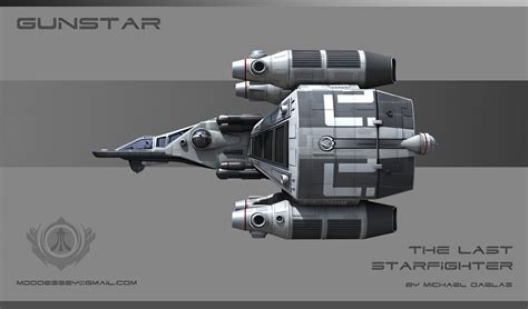 concept ships: GUNSTAR by Michael Daglas