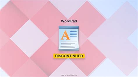 Microsoft Discontinues WordPad After 28 Years