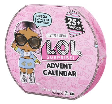 Lol Surprise Advent Calendar With Limited Edition Doll And