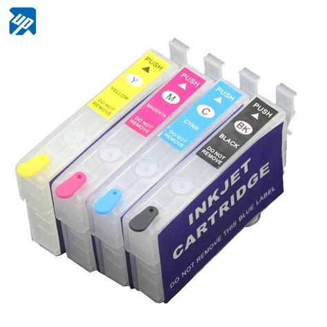 Cartucho De Tinta Rellenable Vac O Para Impresora Epson Expression Home