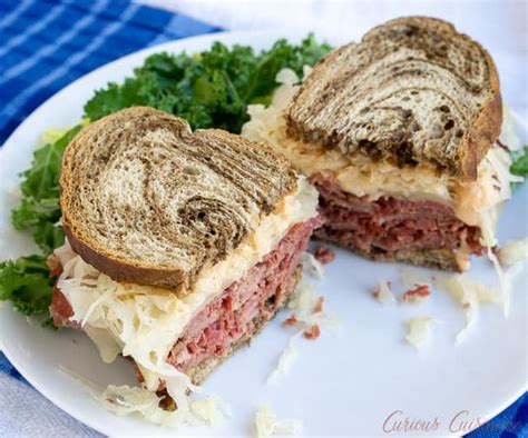 Classic Reuben Sandwich History And Recipe • Curious Cuisiniere