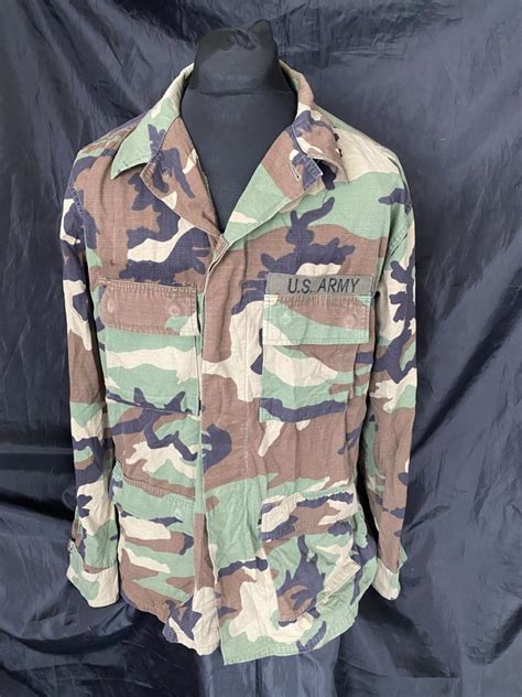 Chase Militaria Us Army Woodland Camo Hot Weather Combat Coat