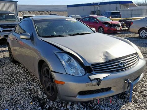 Report JNKCV54E66M718198 INFINITI G35 2006 GRAY GAS - price and damage ...