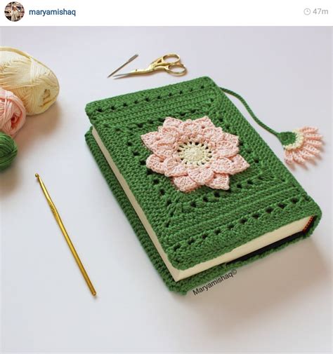 Crochet Book Cover Free Pattern