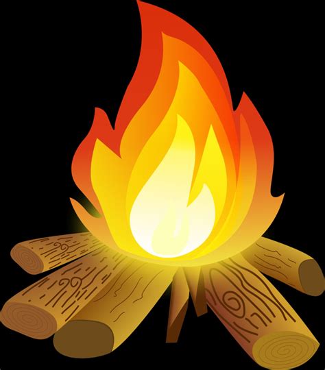 Campfire Vector Art at GetDrawings | Free download