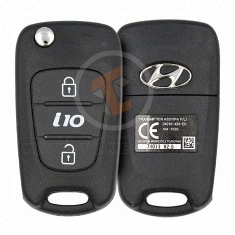 X Genuine Hyundai Flip Key Remote