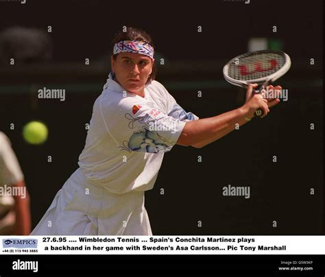 Conchita Martinez Hi Res Stock Photography And Images Alamy