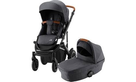 Britax Romer Smile III Basic zestaw 2w1 Midnight Grey Brown Wózki