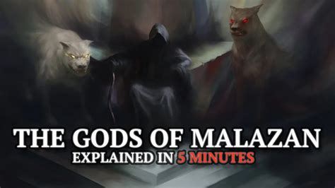 The Gods Of Malazan Explained In Five Minutes Youtube