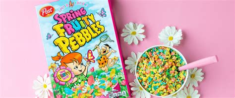 Limited Edition Spring Fruity Pebbles™ Cereal Is Here