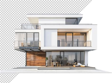 Premium Psd Modern House Mockup