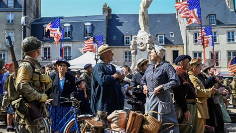 80e anniversaire du Débarquement dEmmanuel Macron à la Flamme de la