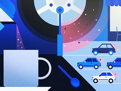 Data Illustration by Alex S. Mostov for DigitalOcean on Dribbble