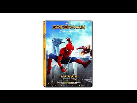 Spider Man Homecoming DVD Unboxing YouTube