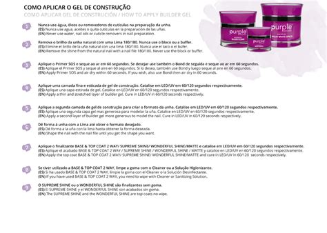 Purple Gel Construção Cover Dark Nude g smartbeauty