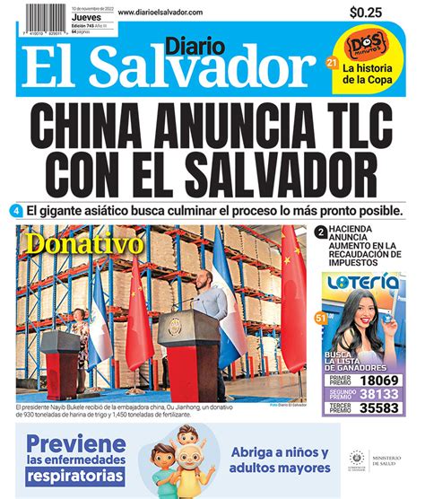 Noticiero El Salvador On Twitter China Anuncia Tratado De Libre