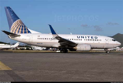 N14731 Boeing 737 724 United Airlines William Vignes JetPhotos